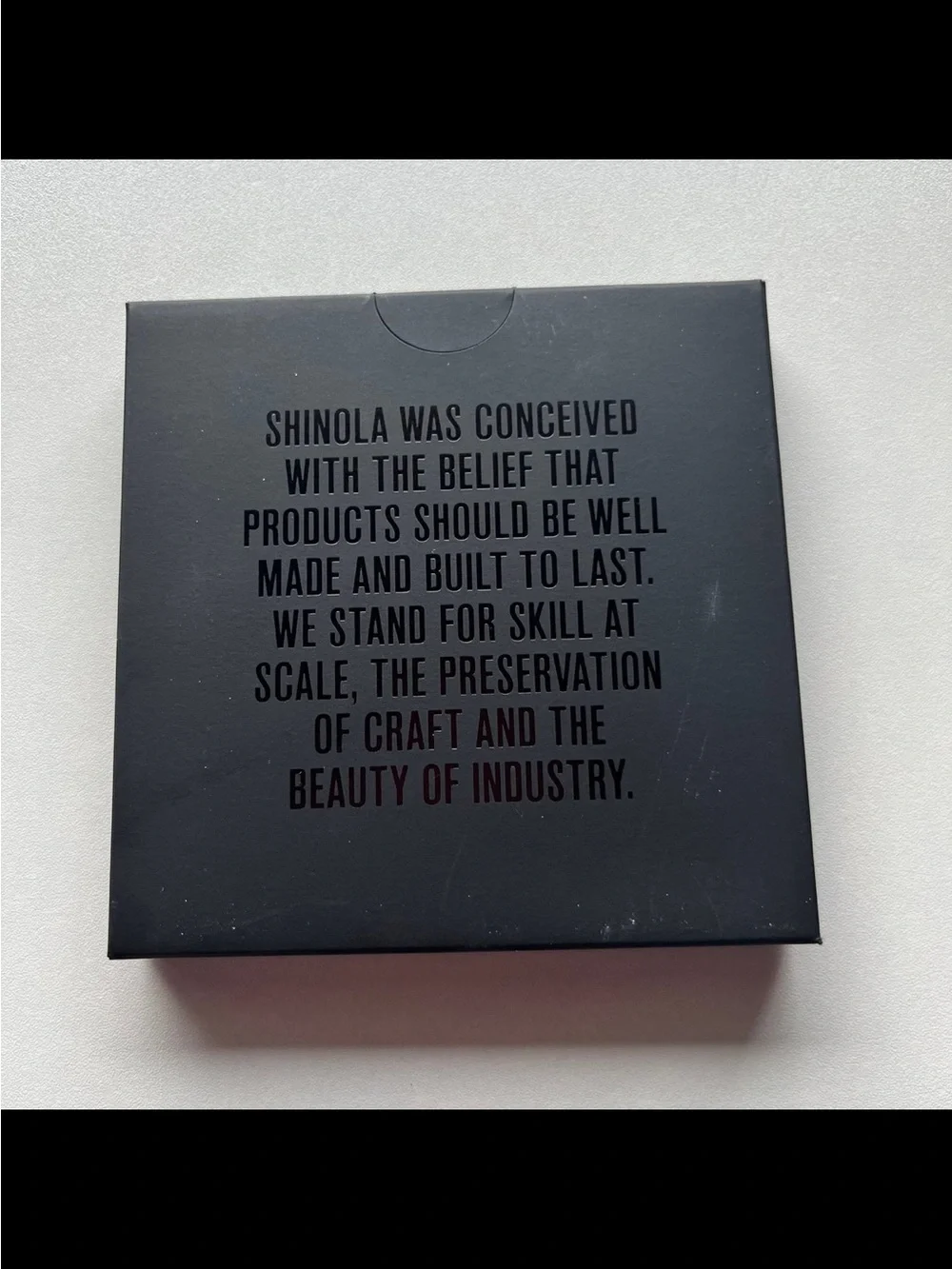 Shinola never been